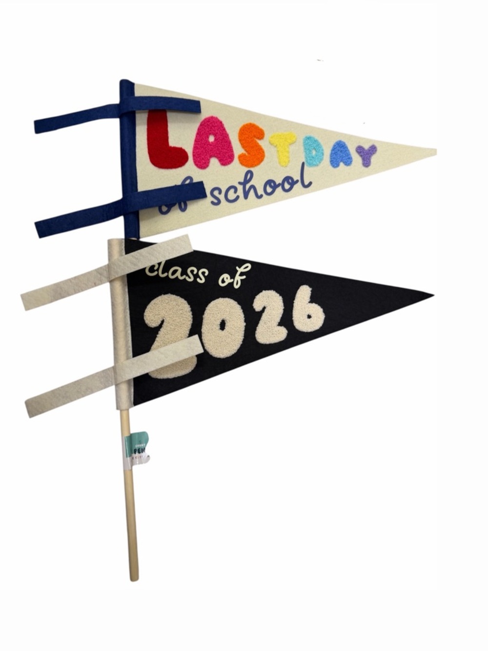 Target Last Day of School and Class of 2026 Felt Pennant Set